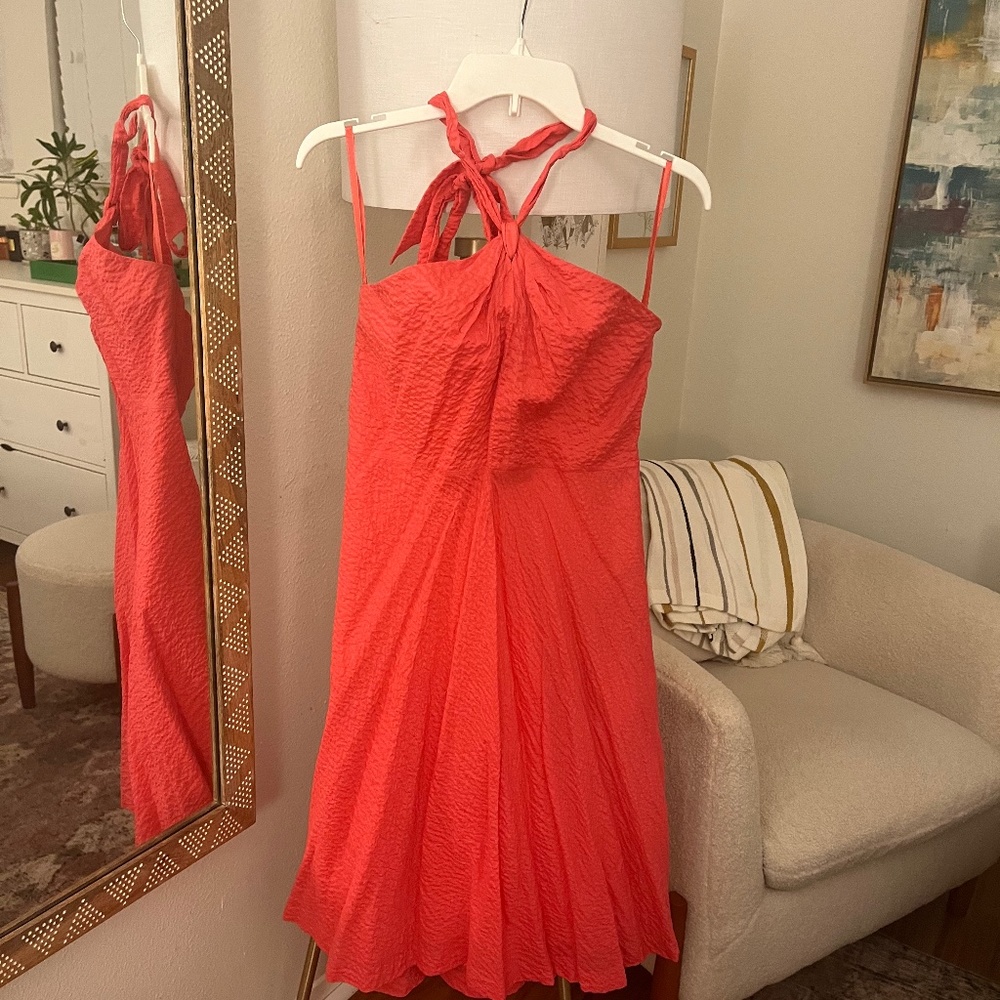 J. Crew halter dress